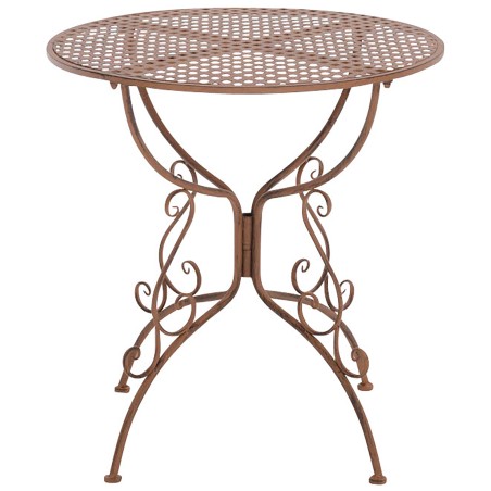 Mesa Amanda, marrón antiguo