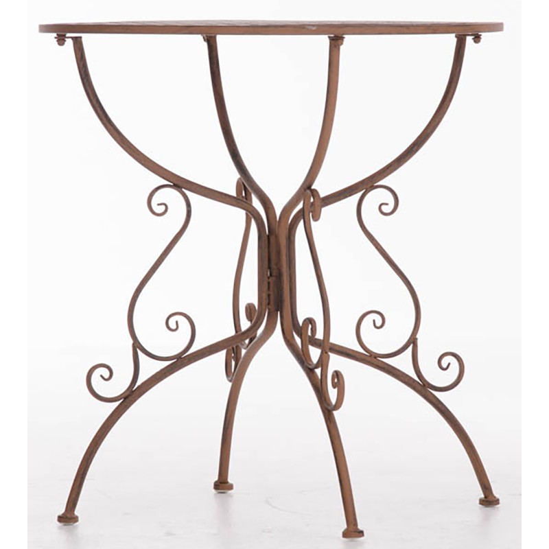 Mesa Amanda, marrón antiguo