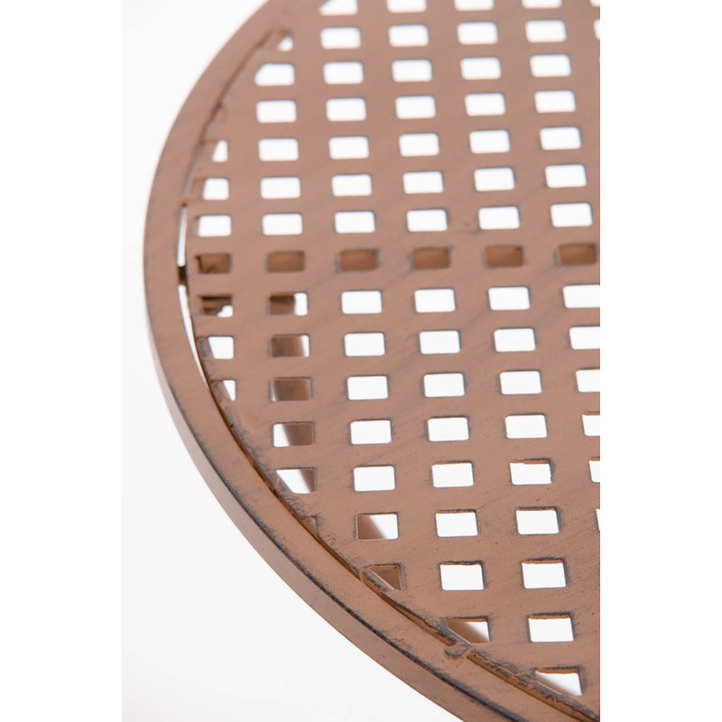 Mesa Amanda, marrón antiguo