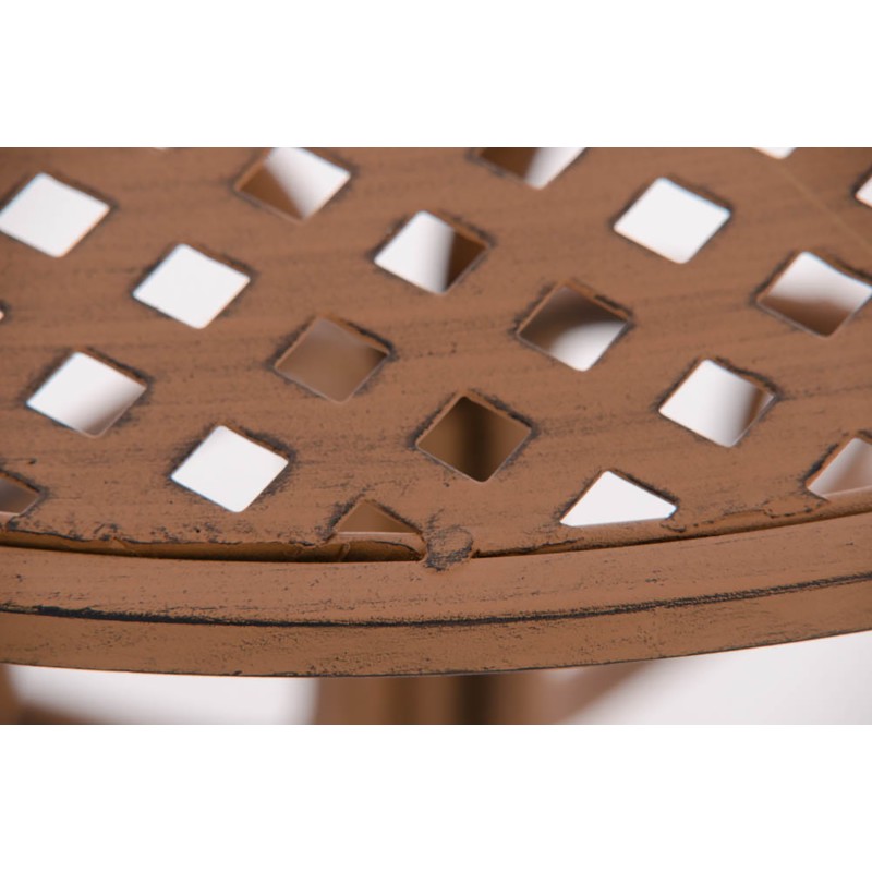 Mesa Amanda, marrón antiguo