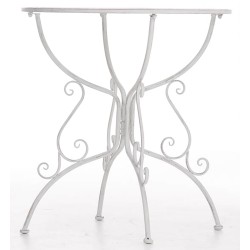 Mesa Amanda, blanco antiguo