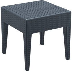 Mesa auxiliar Miami, gris oscuro
