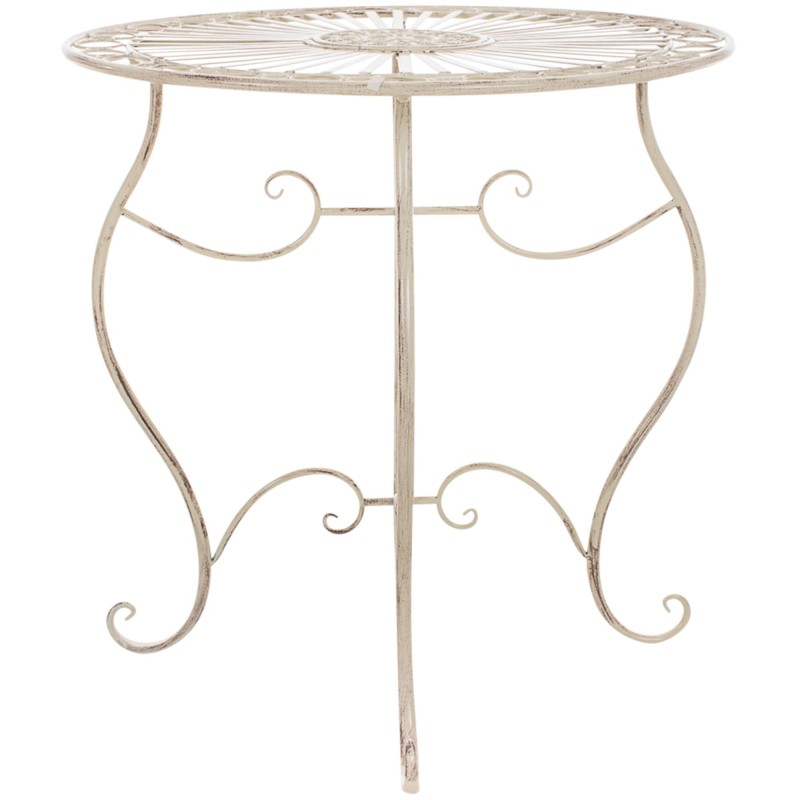 Mesa Indra, crema antigua