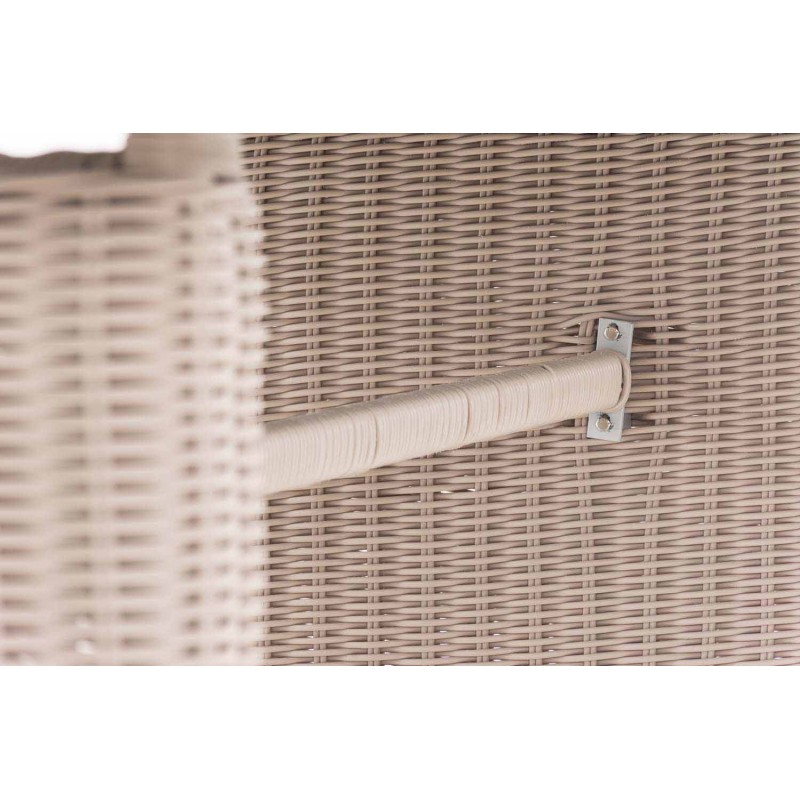 Mesa Fontana XL, blanco perla