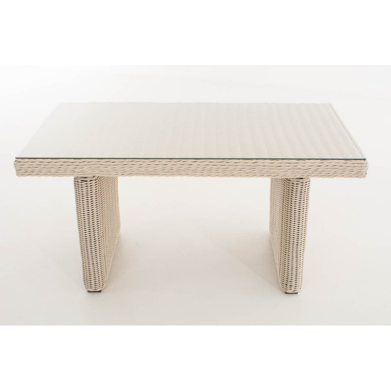 Mesa Fisolo/Minari/Bermeo 5mm blanco perla