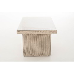 Mesa Fisolo/Minari/Bermeo 5mm blanco perla