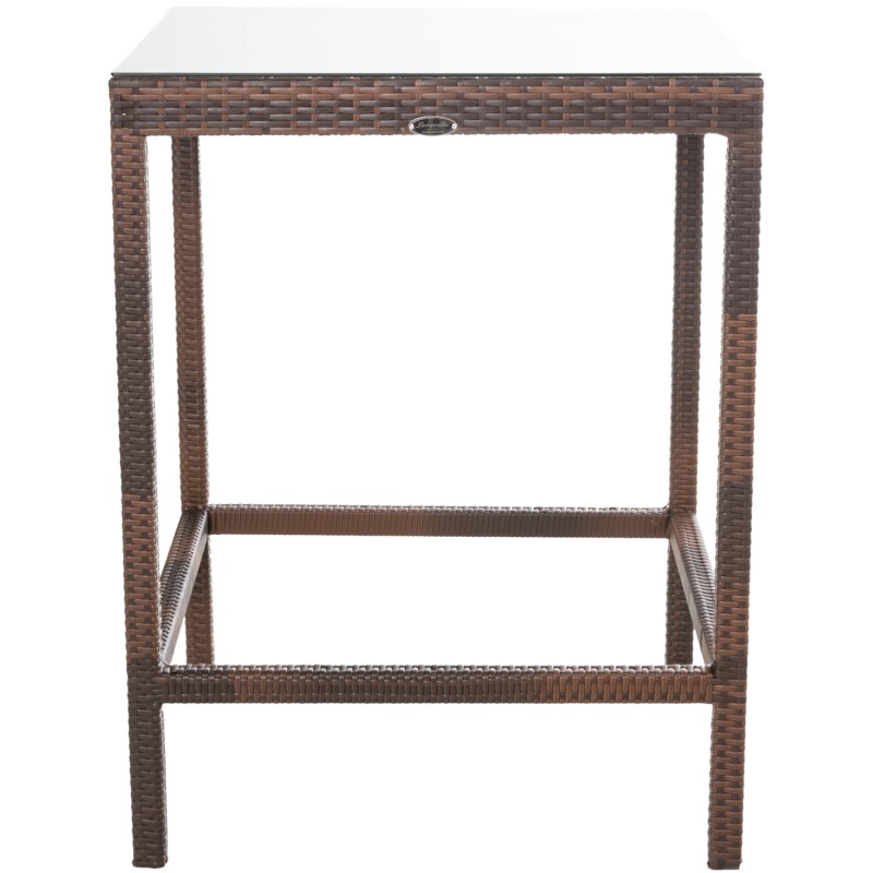 Mesa Alia, marrón moteado