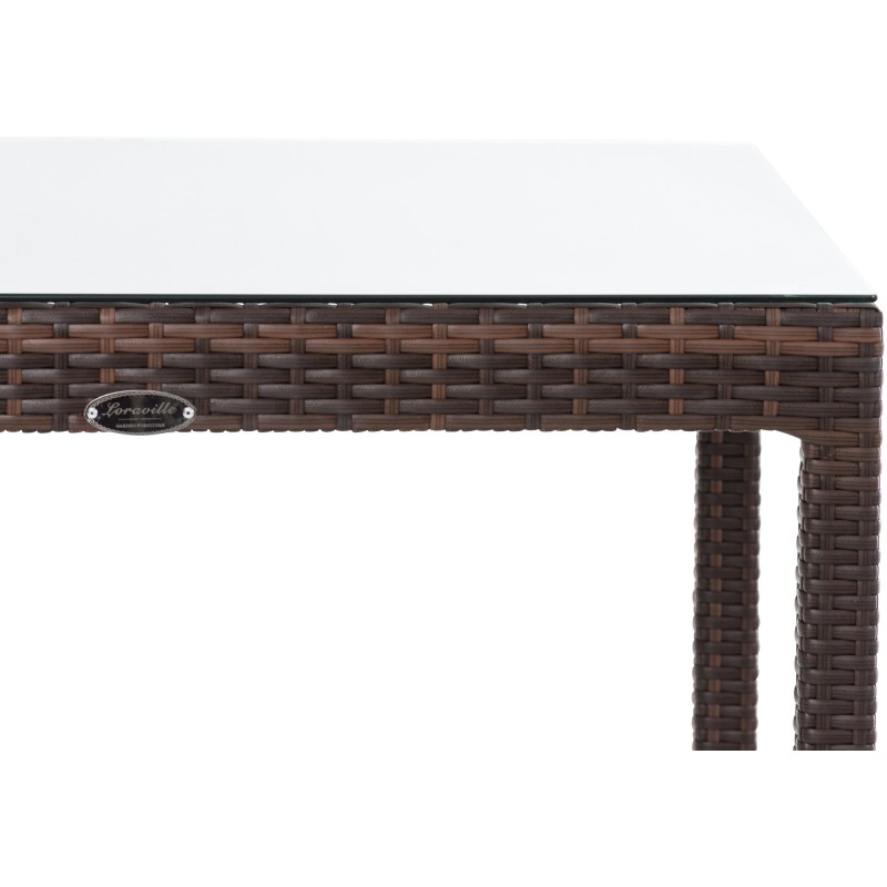 Mesa Alia, marrón moteado