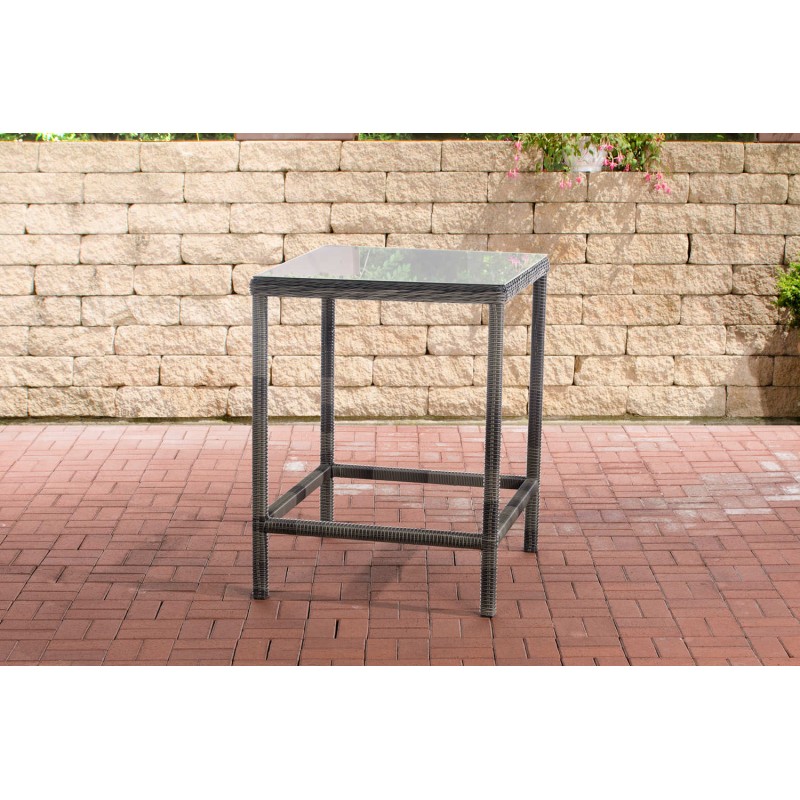 Mesa en gris mixto de 5 mm