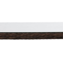 Mesa Alia marrón moteada de 5 mm