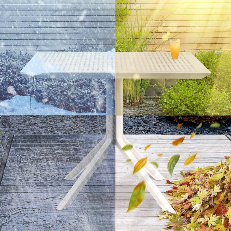 Mesa Sky, 80 cm, blanca