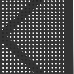 Mesa Sky de 80 cm negra