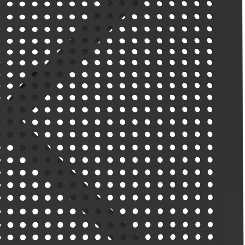 Mesa Sky de 80 cm negra