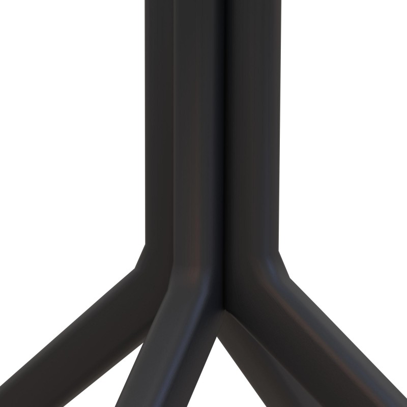 Mesa Sky de 80 cm negra