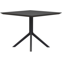 Mesa Sky de 80 cm negra