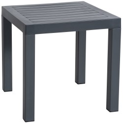 Mesa auxiliar Ocean, gris oscuro