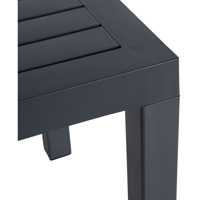 Mesa auxiliar Ocean, gris oscuro