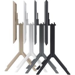 mesa plegable rectangular blanca cielo