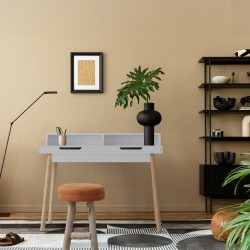 Escritorio Eaton blanco de 110 cm