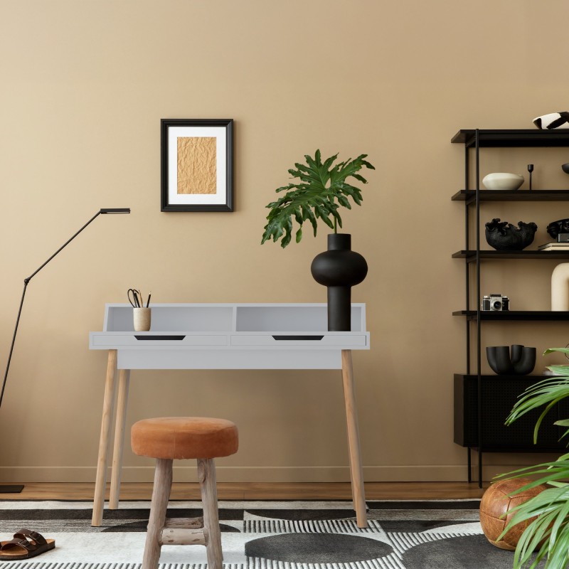 Escritorio Eaton blanco de 110 cm