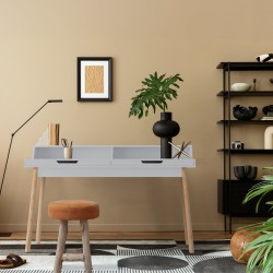 Escritorio Eaton blanco de 140 cm