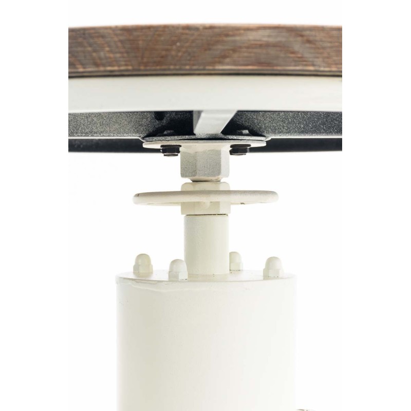 Mesa auxiliar blanca antigua Ruhr