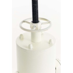 Mesa auxiliar blanca antigua Ruhr