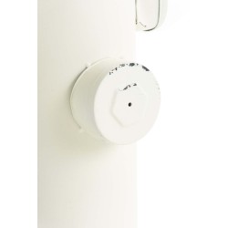 Mesa auxiliar blanca antigua Ruhr