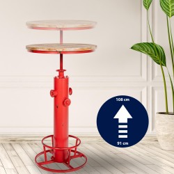 Mesa alta roja del Ruhr