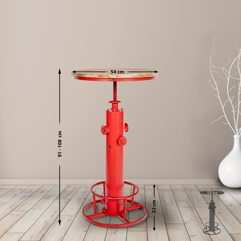 Mesa alta roja del Ruhr