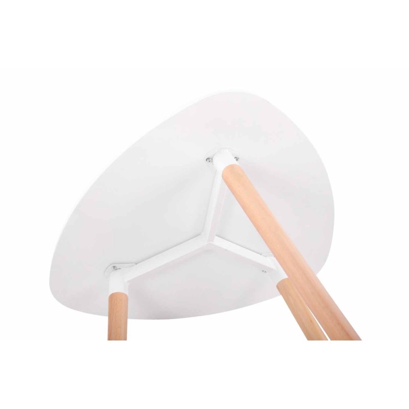 Mesa blanca Abenra 80 Natura