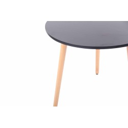 Mesa negra Ansgar Natura