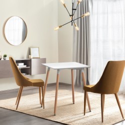 Mesa Viborg 60 Natura blanca