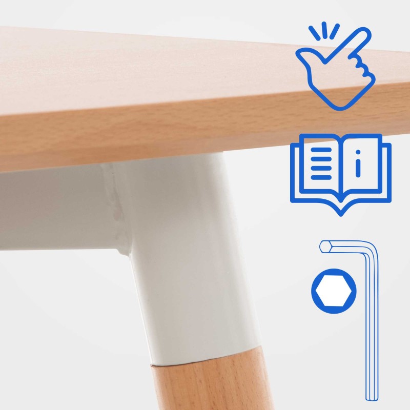 Mesa Viborg 80 Natura