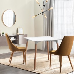 Mesa Viborg 80 Natura blanca