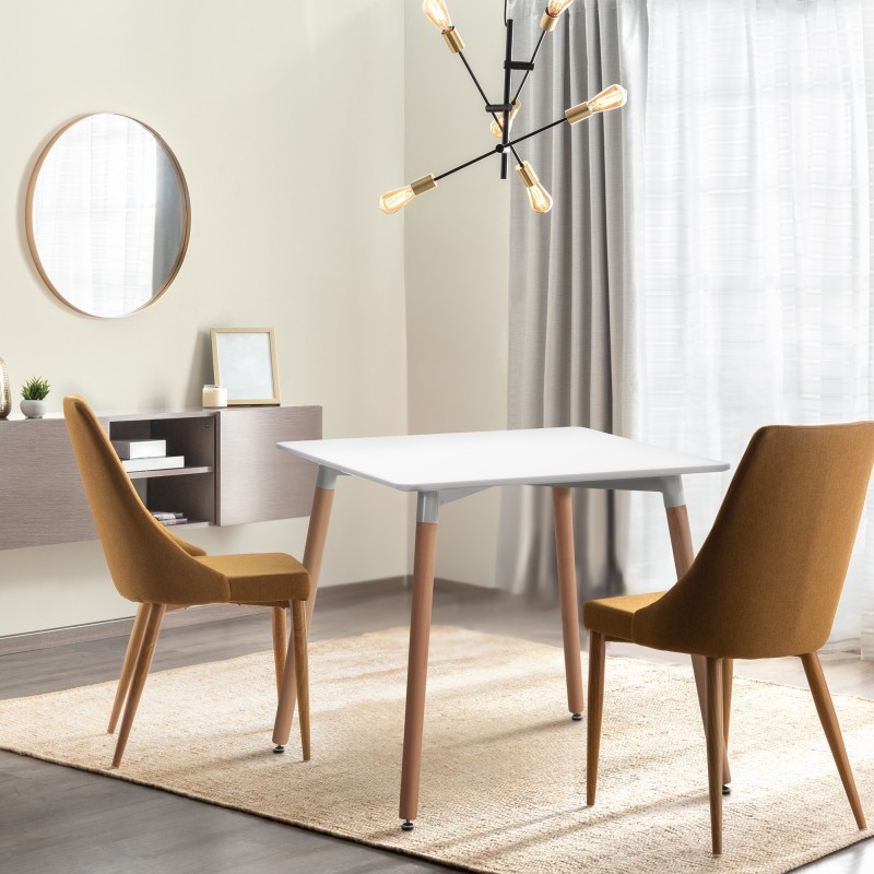 Mesa Viborg 80 Natura blanca