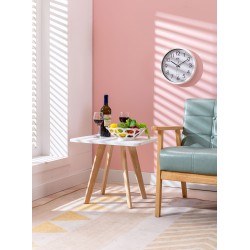 Mesa auxiliar Almería, cuadrada, natural (cuadrada), blanca Mesa auxiliar Almería, cuadrada, natural (cuadrada), blanca