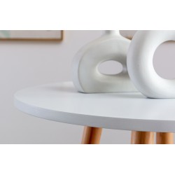 Mesa redonda Mijas, blanco natural (redonda) Mesa redonda Mijas, blanco natural (redonda)