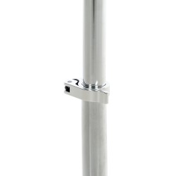 Mesa de cristal Safi, cristal transparente