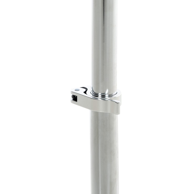 Mesa de cristal Safi, cristal transparente