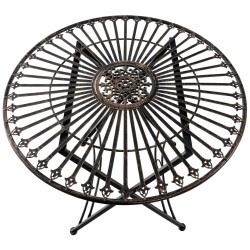 Mesa de bronce Tegal