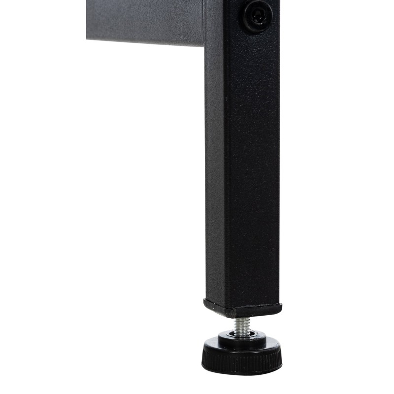 Escritorio Oviedo, negro/marrón