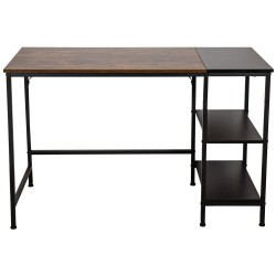 Escritorio Ocala, negro/marrón