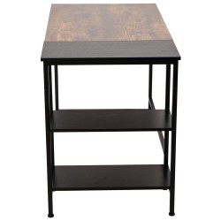 Escritorio Ocala, negro/marrón