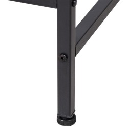 Escritorio Ocala, negro/marrón