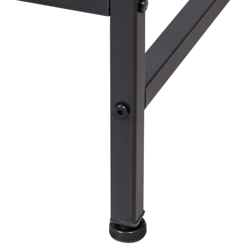 Escritorio Ocala, negro/marrón