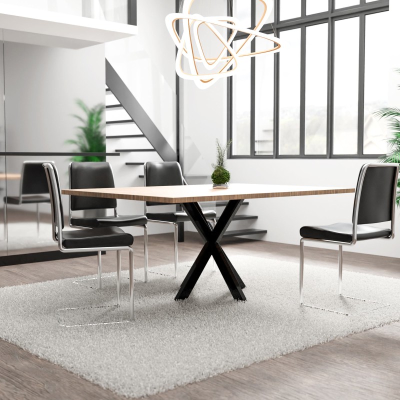 Patas de mesa negras Biloxi S