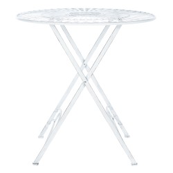 Mesa Tegal blanca antigua