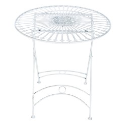 Mesa Tegal blanca antigua