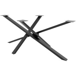 Patas de mesa Jimmy 160x80x72 negras